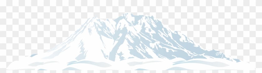 snow mountain clip art