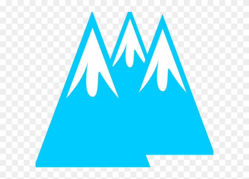 Mountains Clip Art At Clkercom Vector Online Royalty - Glacier Clipart #290147