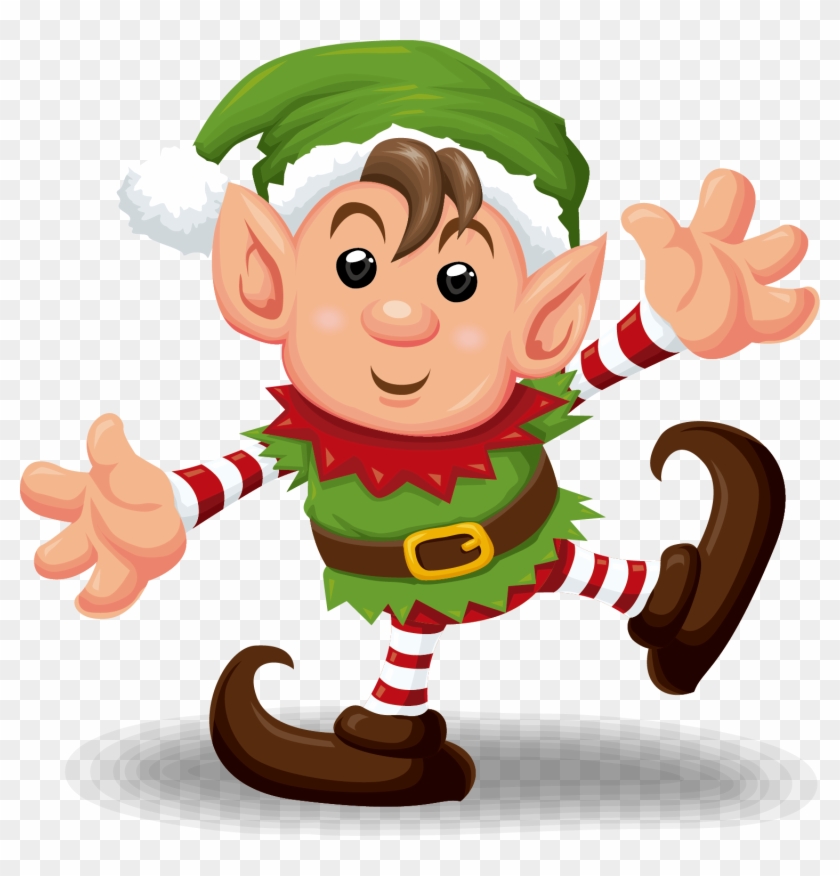 Santa Claus Christmas Elf Clip Art - Santa Claus Christmas Elf Clip Art #290187