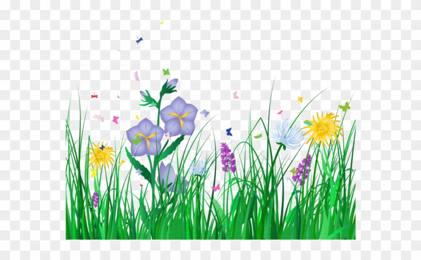 See Clipart Flower Meadow - Transparent Background Flowers Clipart - Free Transparent  PNG Clipart Images Download