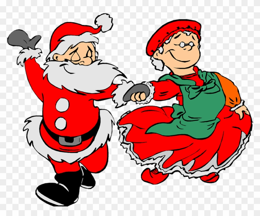 Christmas Elf Clipart 18, - Animated Dancing Santa Claus #290347