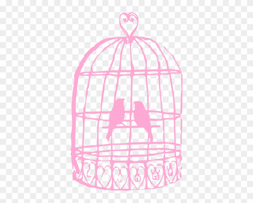 Birds In A Cage Drawing #290412