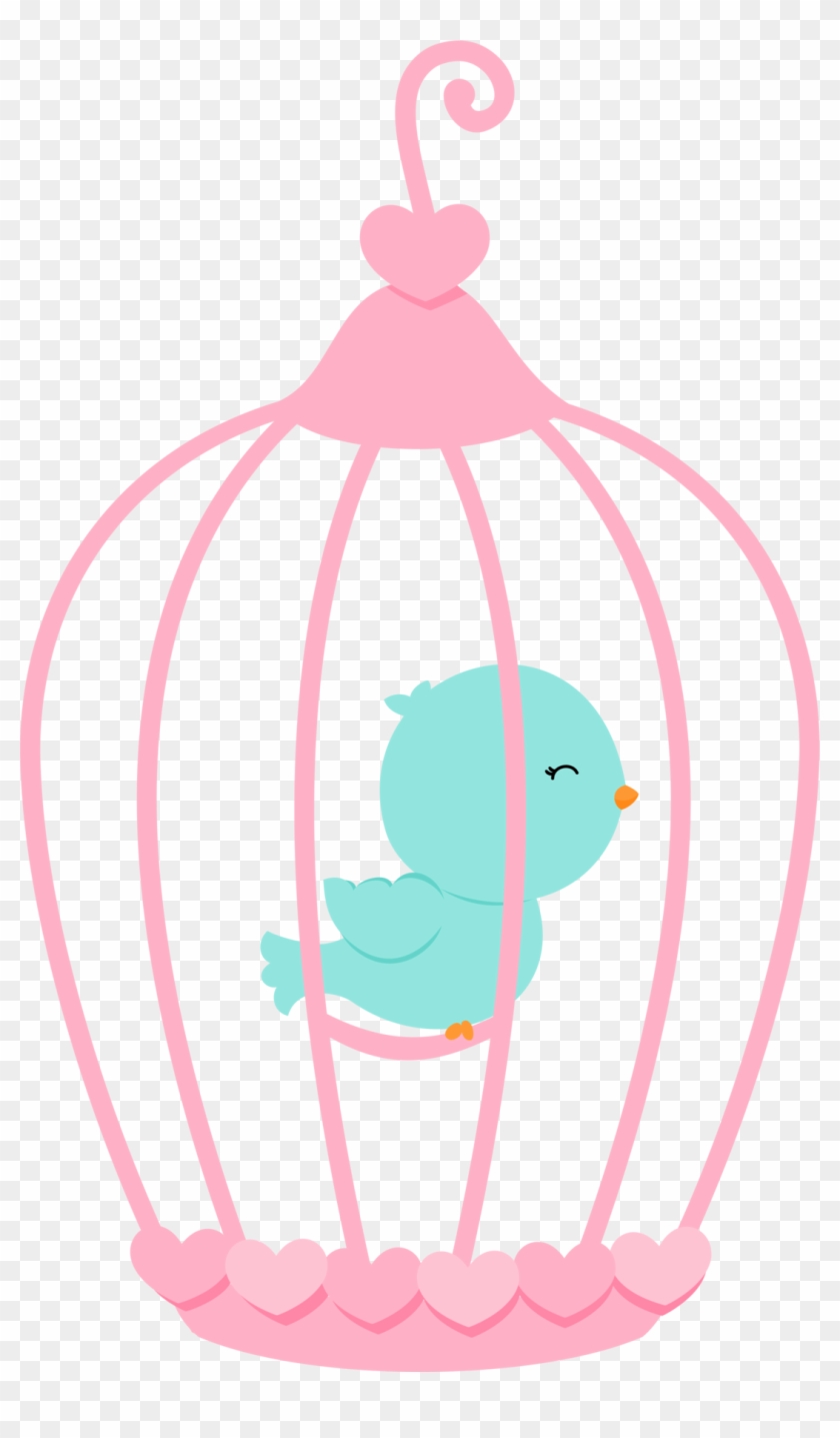 Explore Love Birds, Coloring Pages, And More - Bird In Cage Clipart #290423