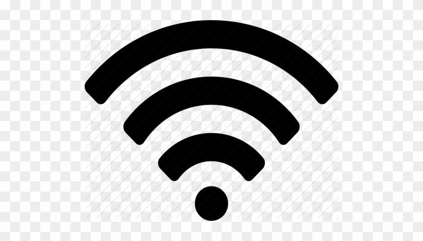 White Clipart Wifi - Wifi Icon Png #290475