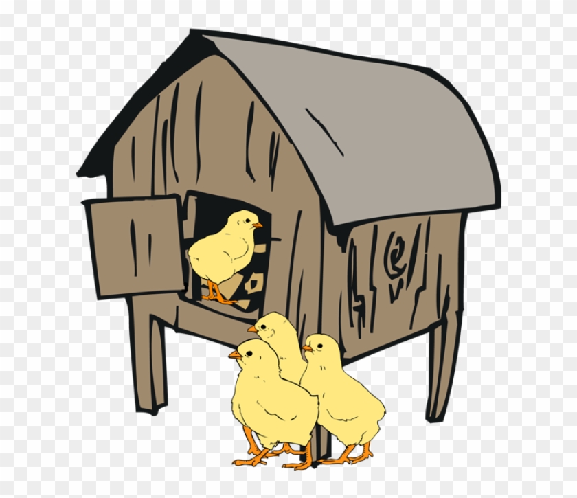 Hen House Clip Art - Hen In The Pen Clipart #290523