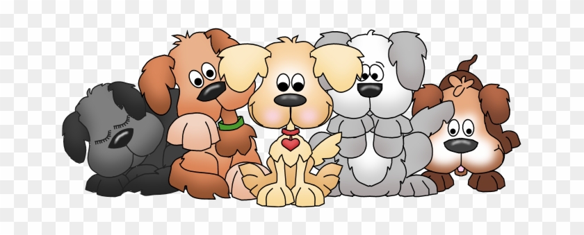 Puppies Cliparts - Group Of Dogs Clip Art #290529