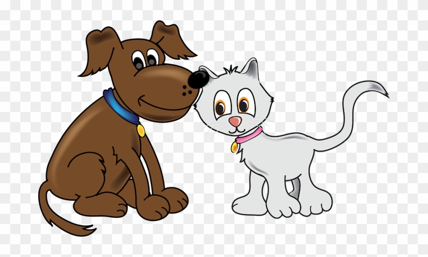Cartoon Cat And Dog Free Download Clip Art - Cats And Dogs Cartoon #290535