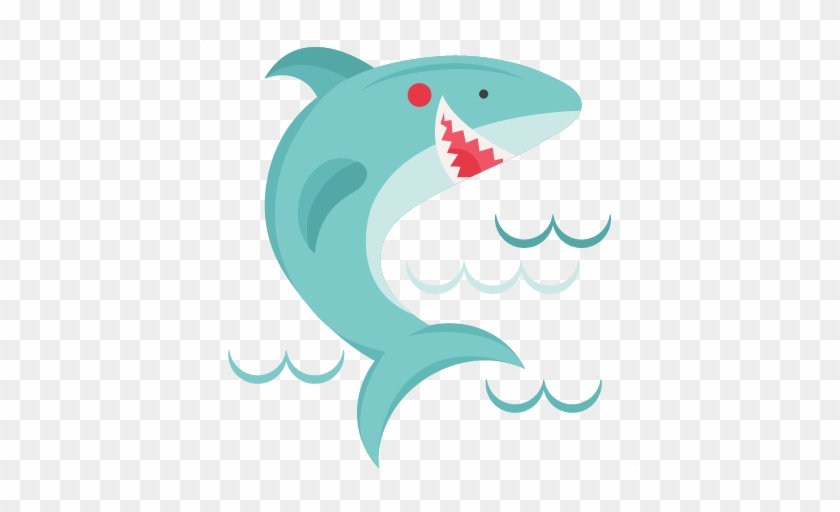 Smiling Shark Svg Scrapbook Cut File Cute Clipart Files - Cute Shark Clipart Png #290665