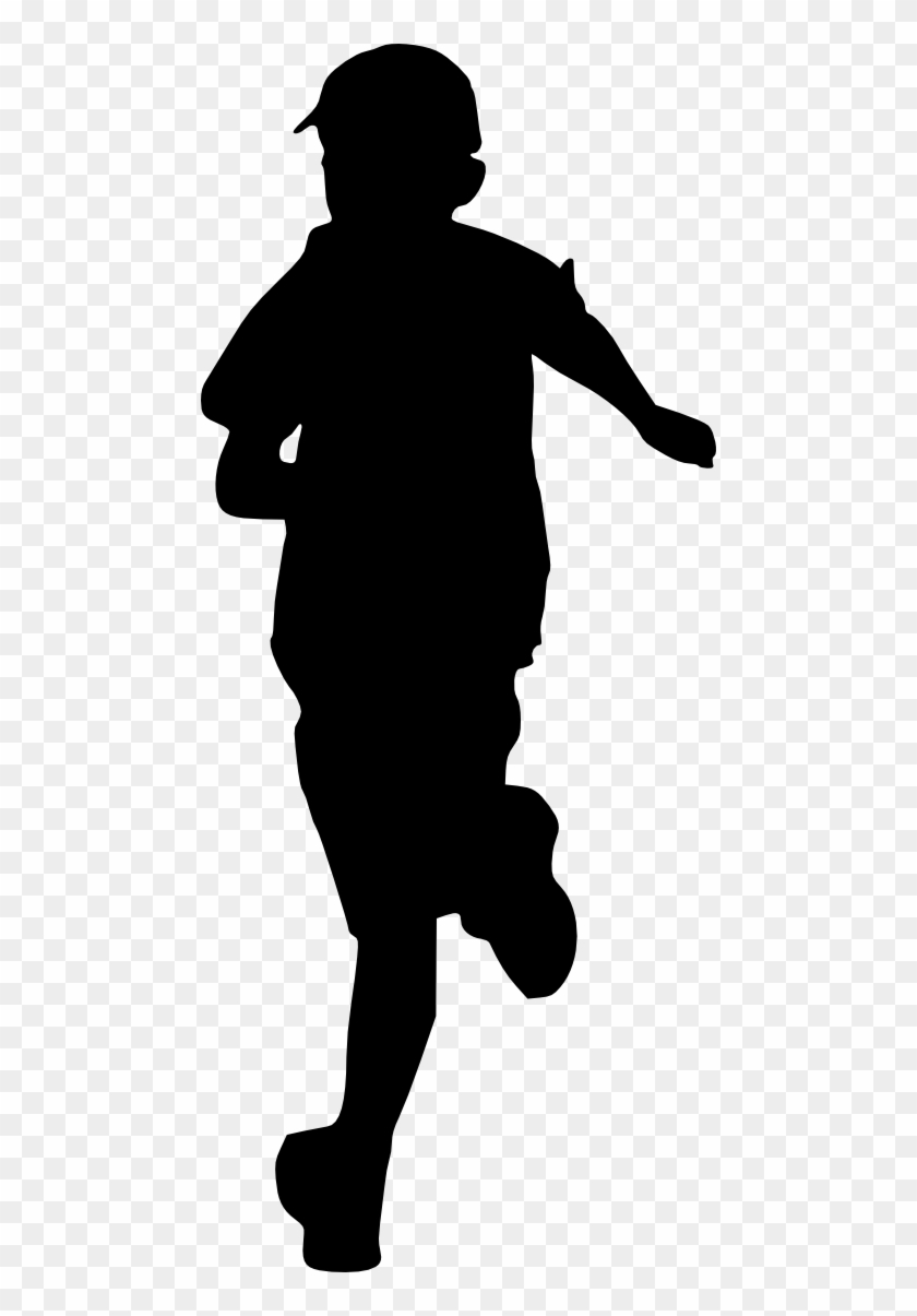 Free Download - Kid Silhouette Png #290685