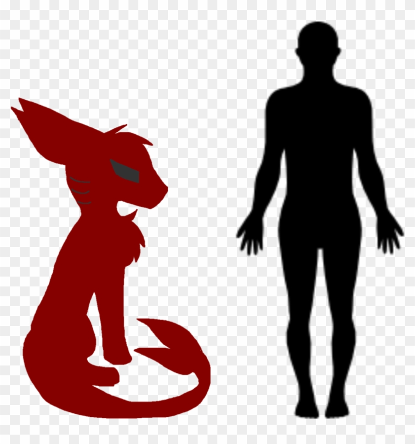 Not Normal Color Shark Wolf Compared To A Human By - Body #290693