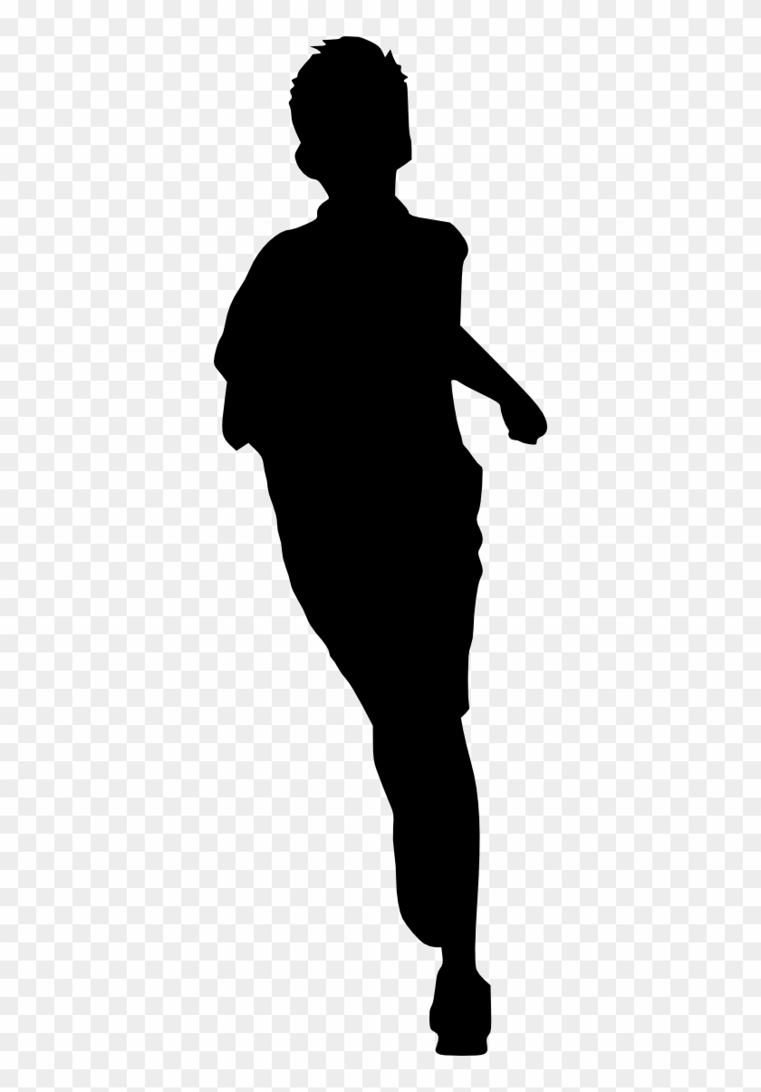 Free Download - Kid Running Silhouette #290719