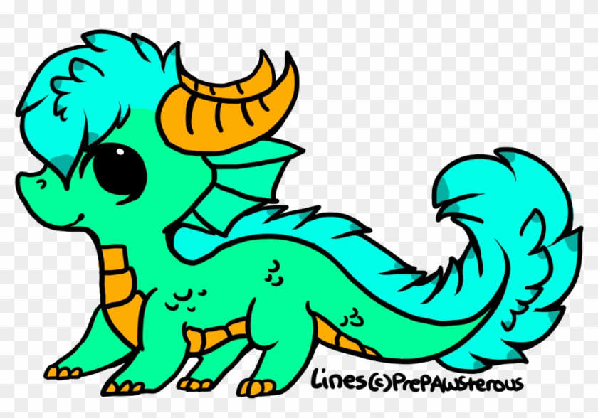 Cute Dragon For Sale By Shark-d0g On Clipart Library - Clip Art #290789