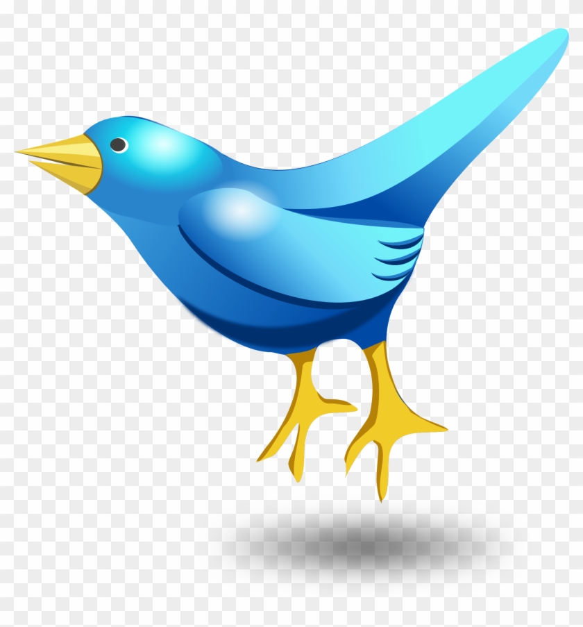 Twitter Tweet Bird Vector Png Transparent Image - Bird Vector Png #290835