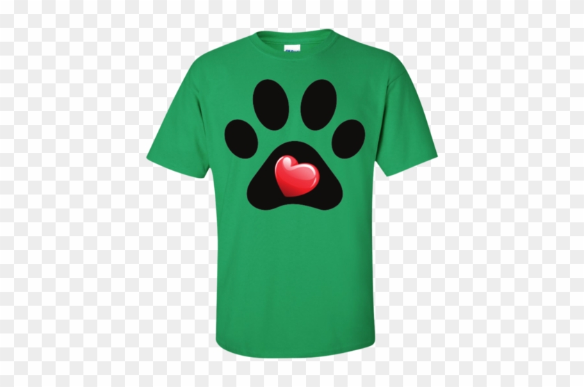 "my Heart" Paw Print Tee - My Lucky Charms Call Me Teacher #290839