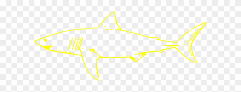 Yellow Shark Clip Art - Shark Clip Art #290864