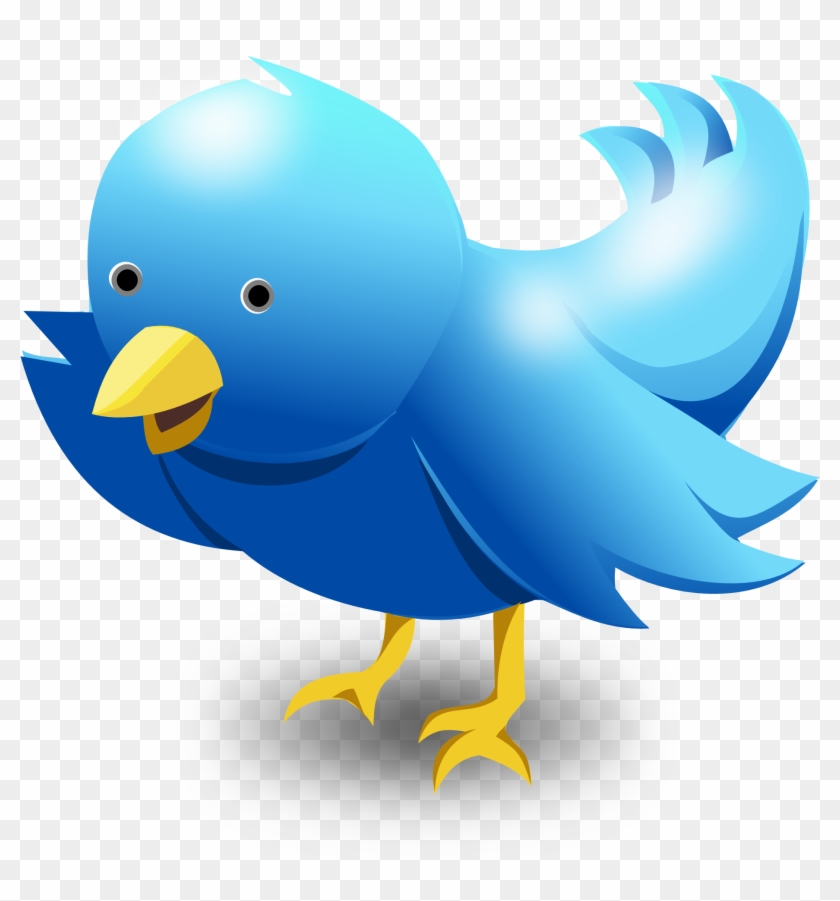 Twitter Bird Vector Png Transparent Image - Twitter Birds Png #290883