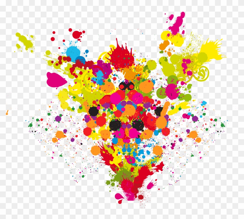 Painting Clipart Explosion - Colours Png #291001