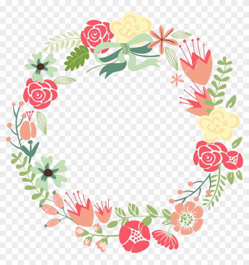 Floral Frame Png Images Transparent Free Download - Circle Floral Frame Png #291012