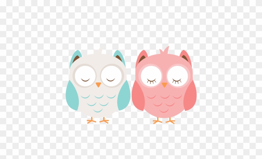 Boy & Girl Owl Svg Cutting File Cute Owl Clipart Free - Cute Owl Svg #291049