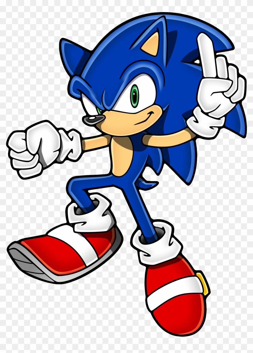 Sonic The Hedgehog Clipart Channel - Draw Sonic Channel Style Art #291096