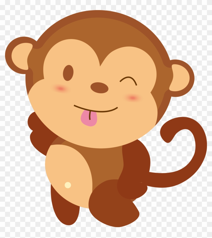 Cartoon Baby Monkey - 猴子 卡通 #291140