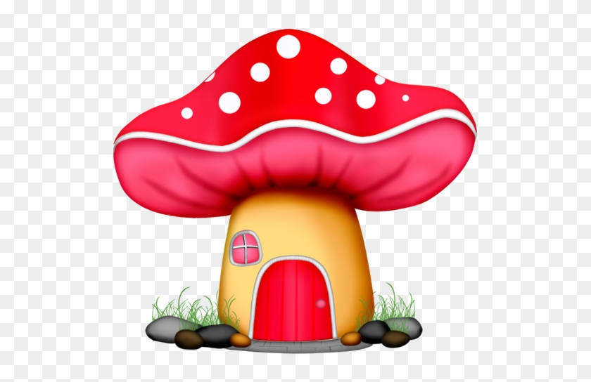Mushroom House Clip Art - Fairy Mushroom House Clipart #291151