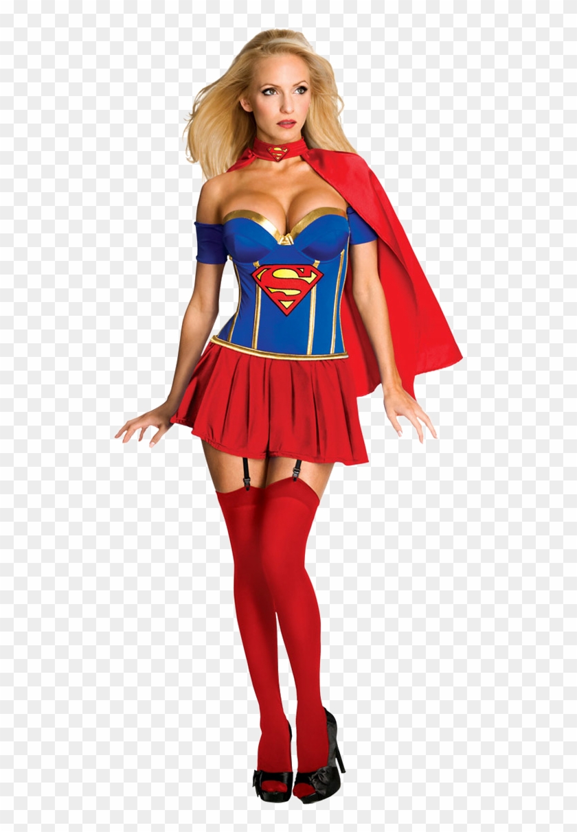 Supergirl Png By Elcesar18 - Womens Supergirl Sexy Costume #291150