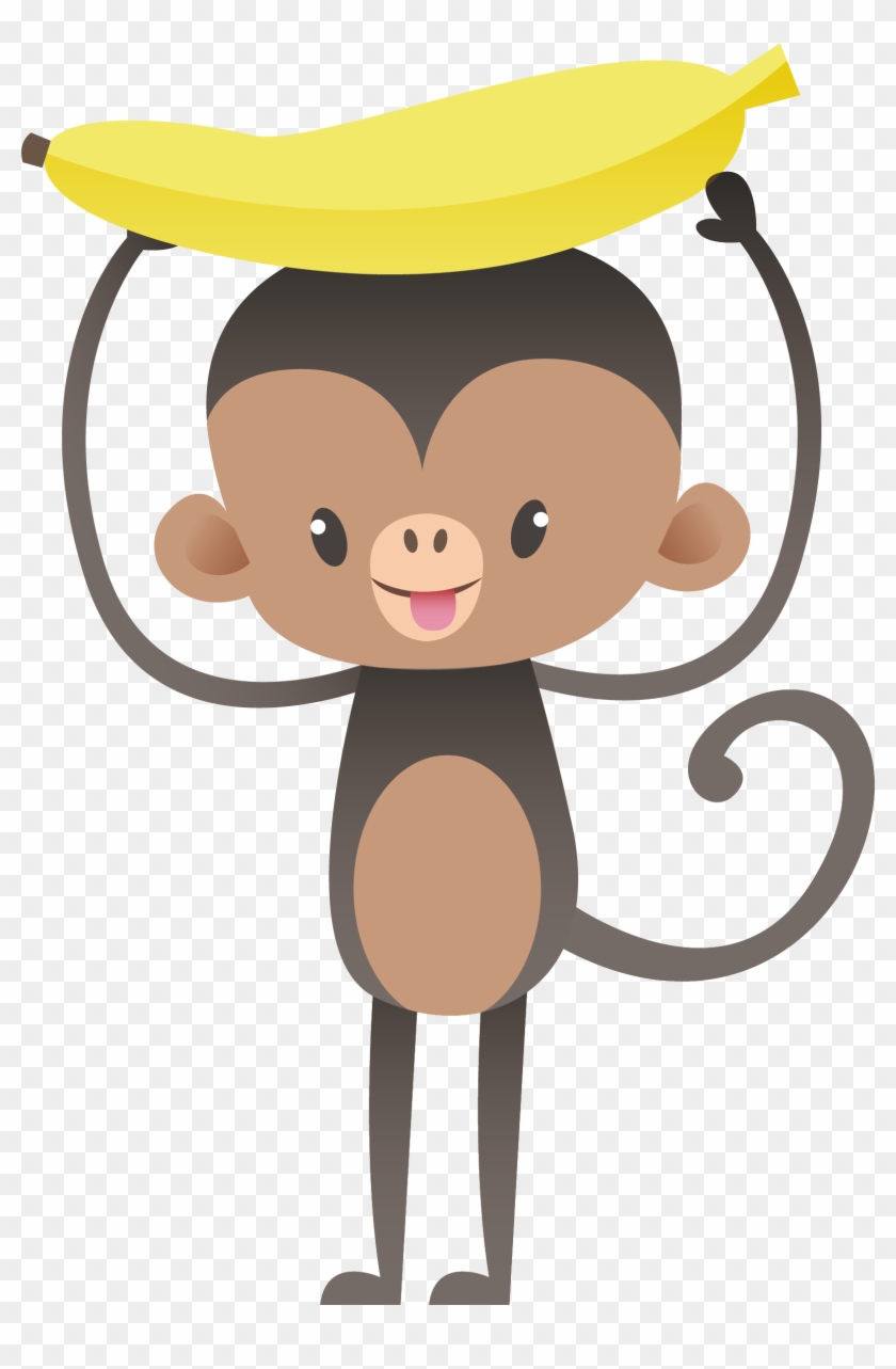 Monkey Drawing Clip Art - Vector Graphics #291185