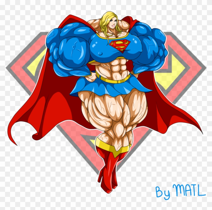 Supergirl By Matl - Supergirl Female Muscle Growth #291196