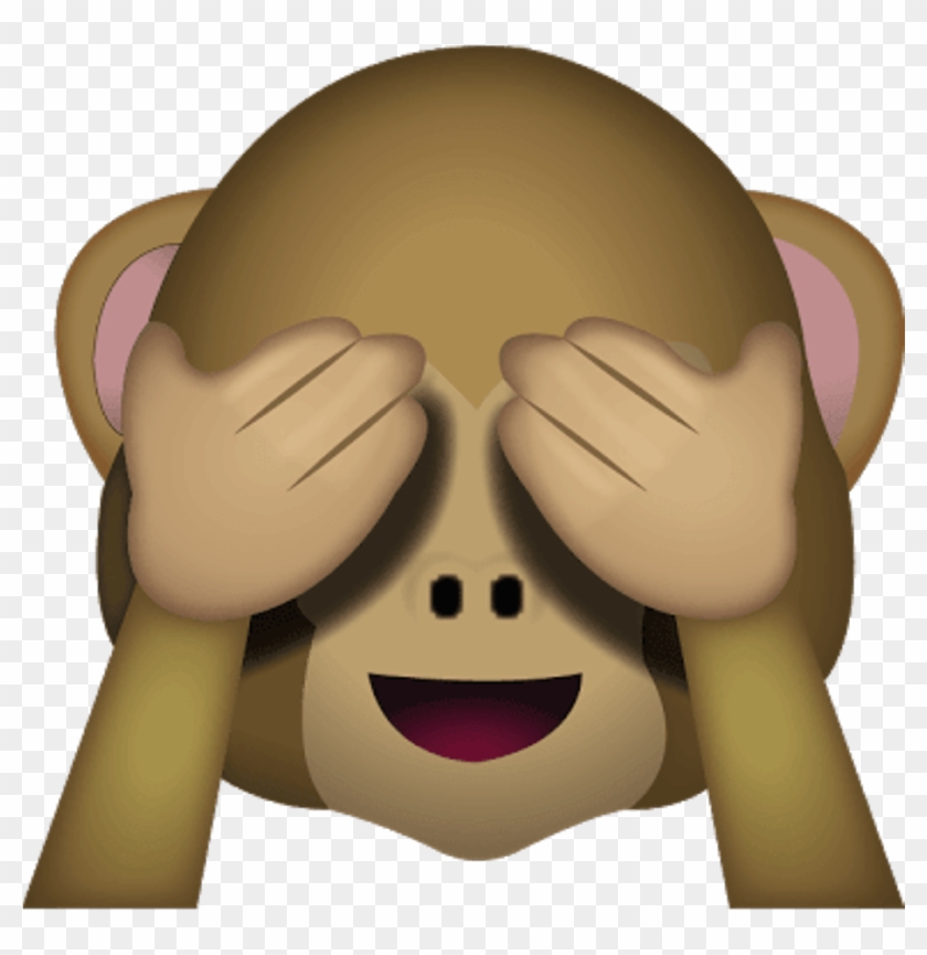 Download See No Evil Monkey Emoji - See No Evil Monkey Emoji #291255