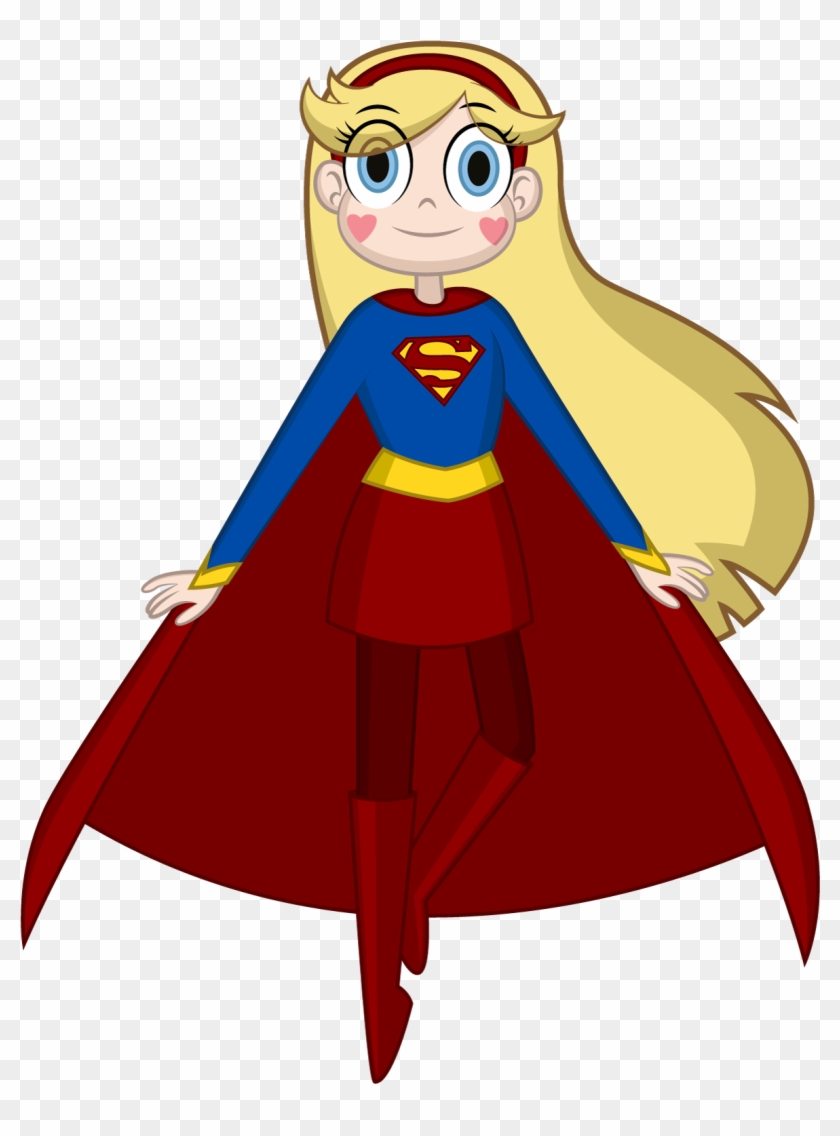Star As Supergirl Second Artwork - Supergirl Butterfly Star #291272