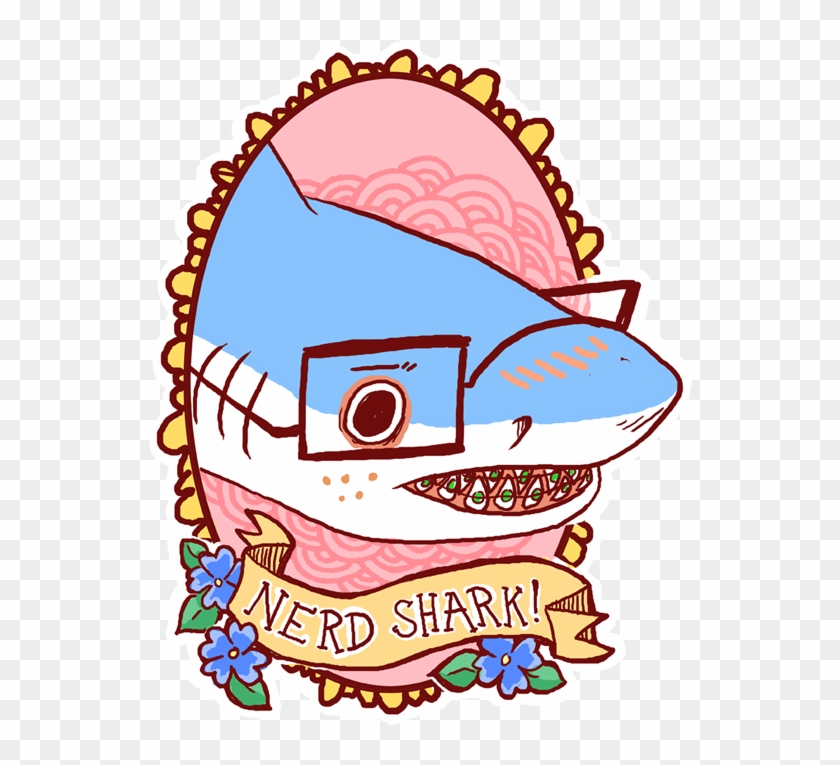 Nerd Shark - Png Shark #291301
