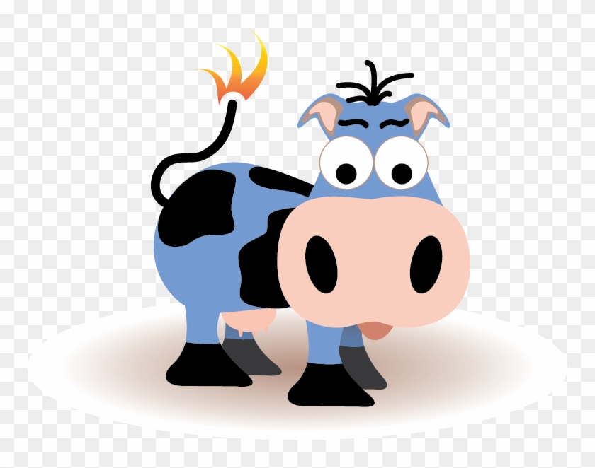 Join Us For Monthly Training At Blue Cow Hq - Blue Cow Cartoon #291345