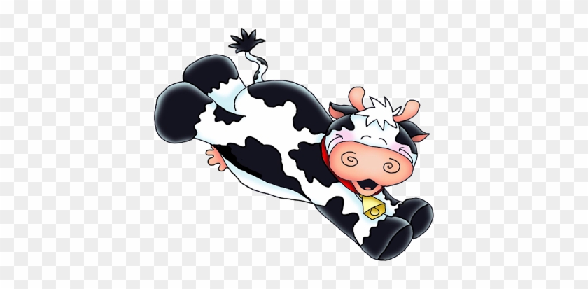 Cardmaking - Jumping Cow Clip Art #291357