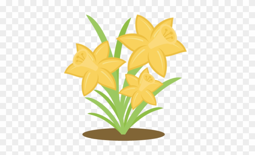 Daffodils Svg Cutting File Spring Svg Cut Files Daffodils - Scalable Vector Graphics #291573