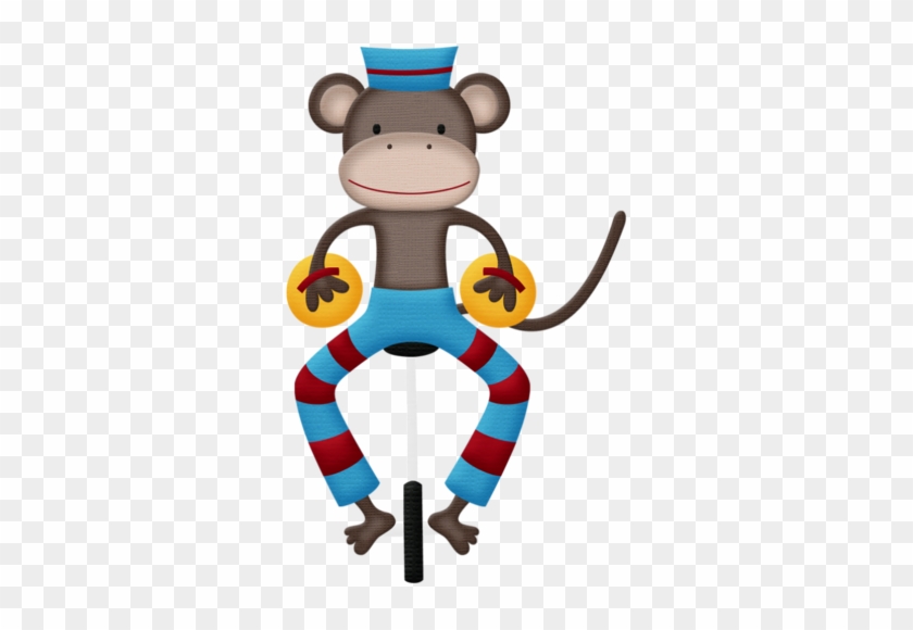 Monkey On Unicycle - Circus #291578