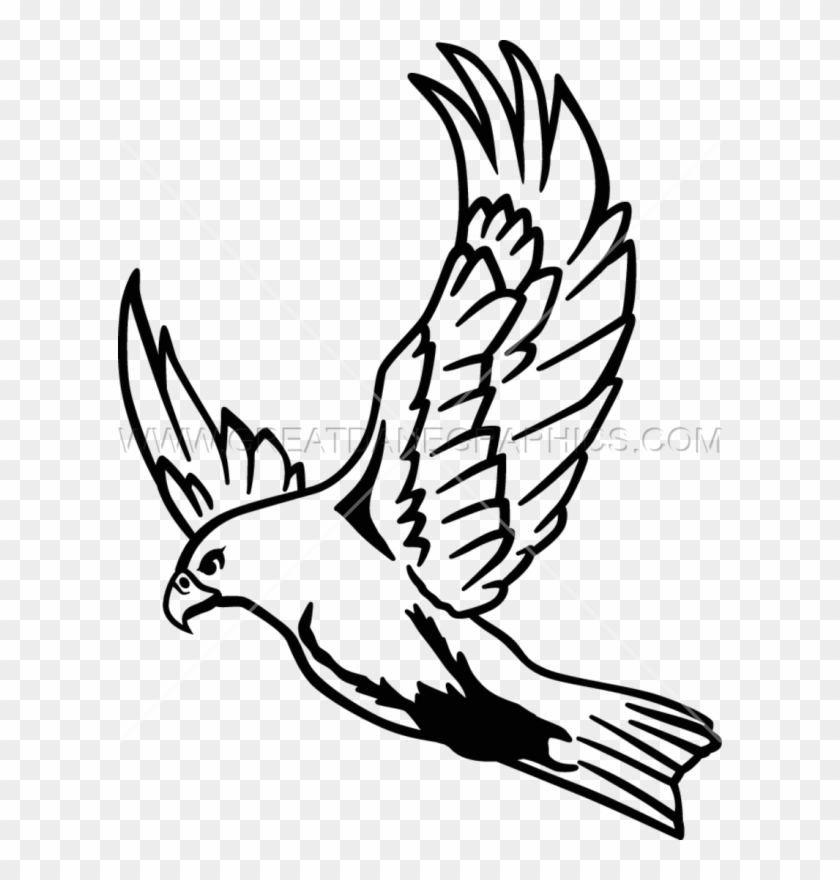 Falcon Flying Clipart - Flying Falcon Clipart #291646