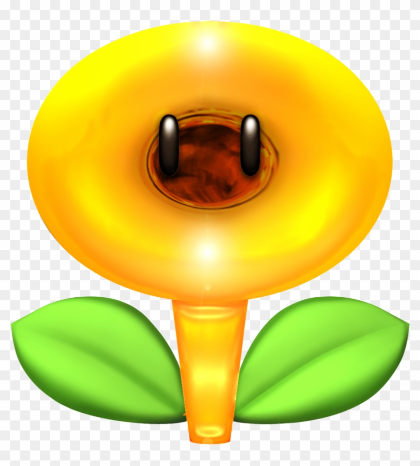 Golden Flower Mario - Super Mario Fire Flower #291684