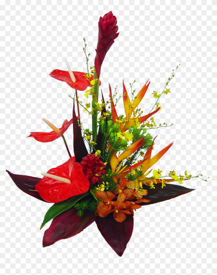 50 Previous Next - Tropical Flower Bouquet Png #291688