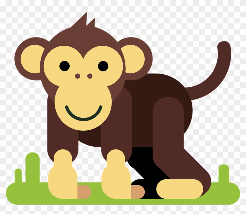 Monkey, Animal, Cartoon Character, Comic, Figure - ลิง การ์ตูน Png #291710