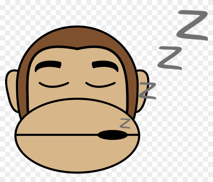Clipart - Monkey Sleep Png #291776