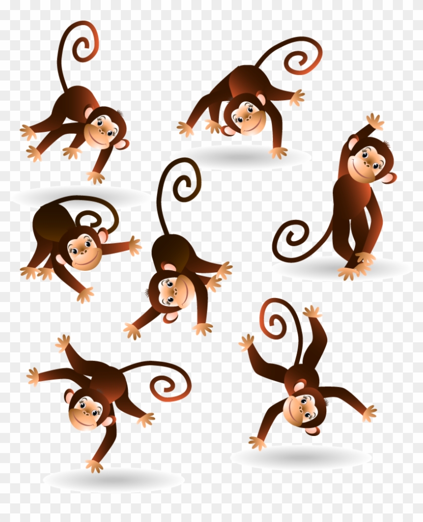 Monkey Chimpanzee Cartoon - Monkey Chimpanzee Cartoon #291812