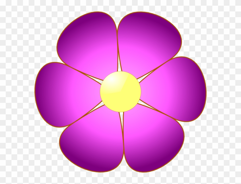 Flowers Clip Art Violet #291811