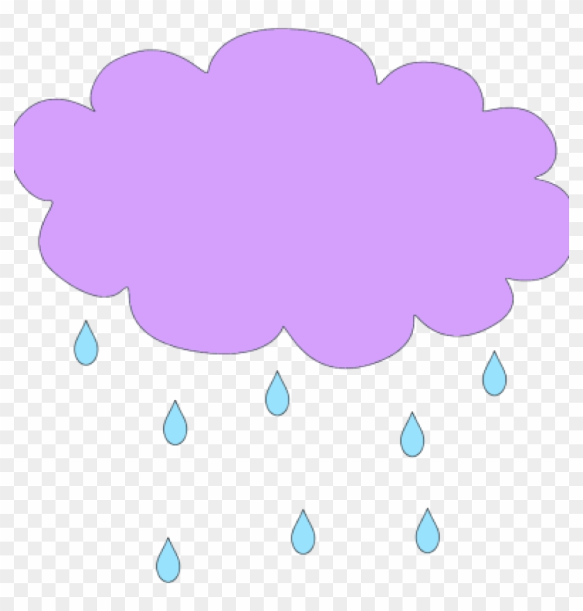 Rain Cloud Clipart Purple Rain Cloud Clip Art Purple - Purple Rain Clip Art #291850