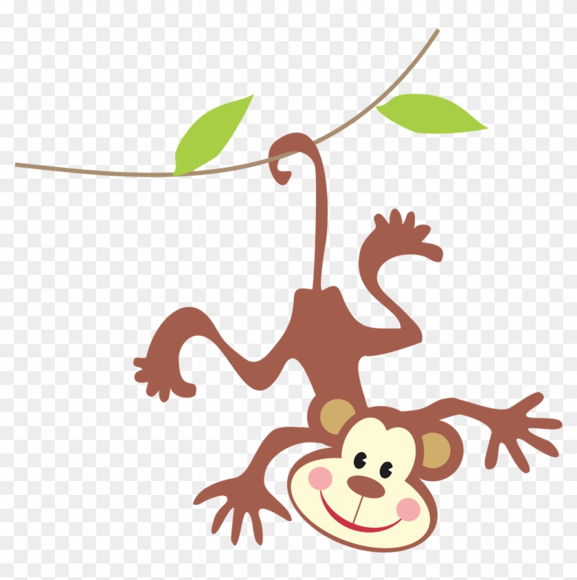 Hanging Monkey Clipart Clipart Panda Free Clipart Images - Обезьяна Рисунок Гиф #291872