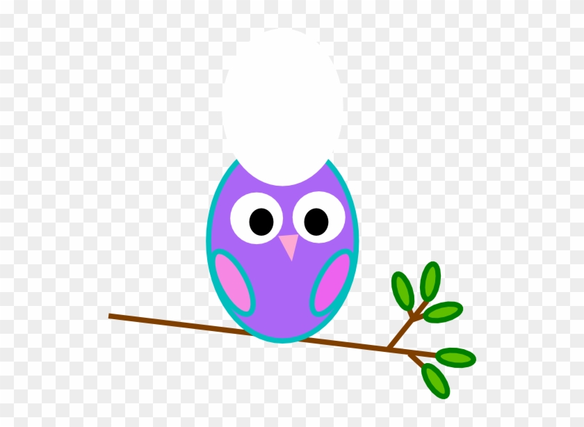 Purple Owl Clip Art - Owl Clip Art #291903