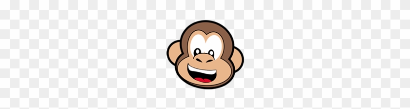 Cartoon Monkey Face - Polo Shirt #291924