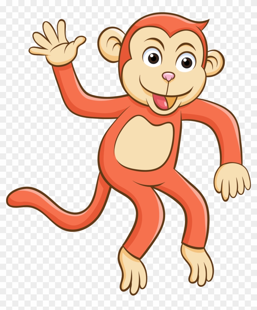 Monkey Ape Cartoon Clip Art - Monkey Ape Cartoon Clip Art #291958