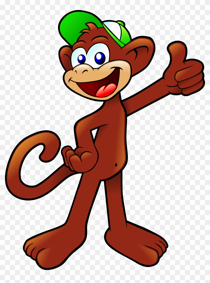Medium Image - Cartoon Monkey With Cap #291966