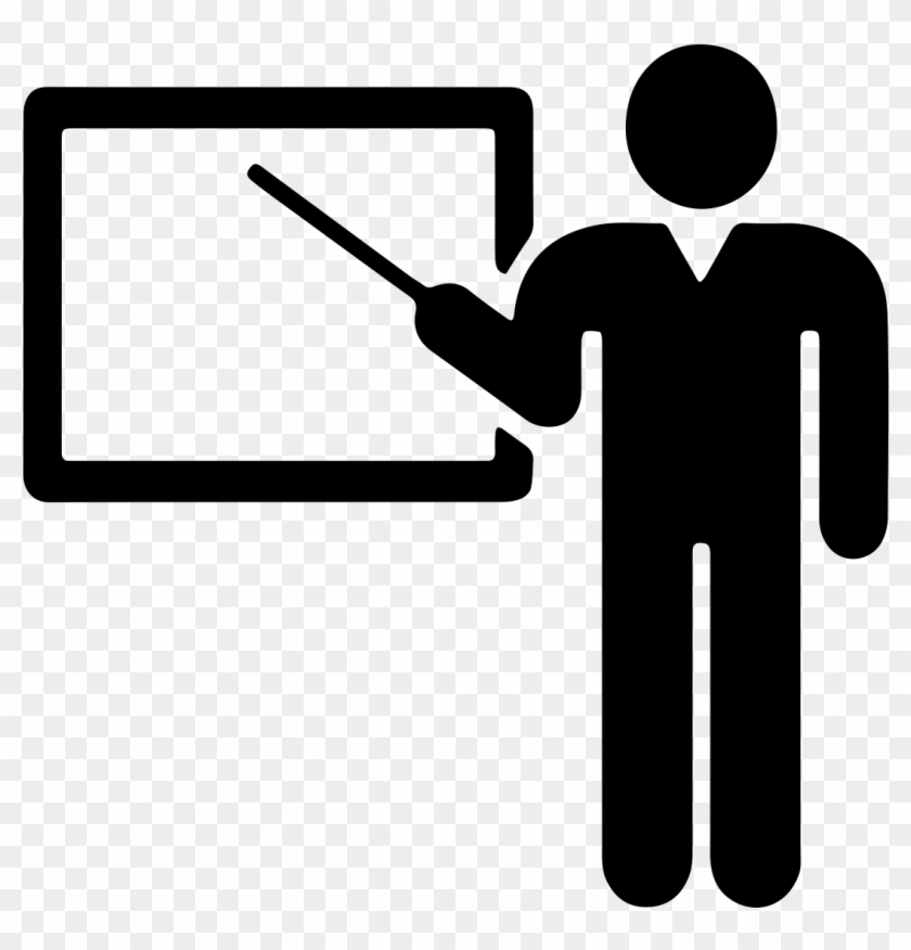 teacher presentation icon